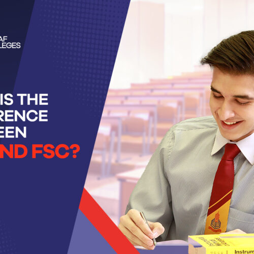 Explore exact difference between ICS and FSC at Hadaf Colleges Peshawar