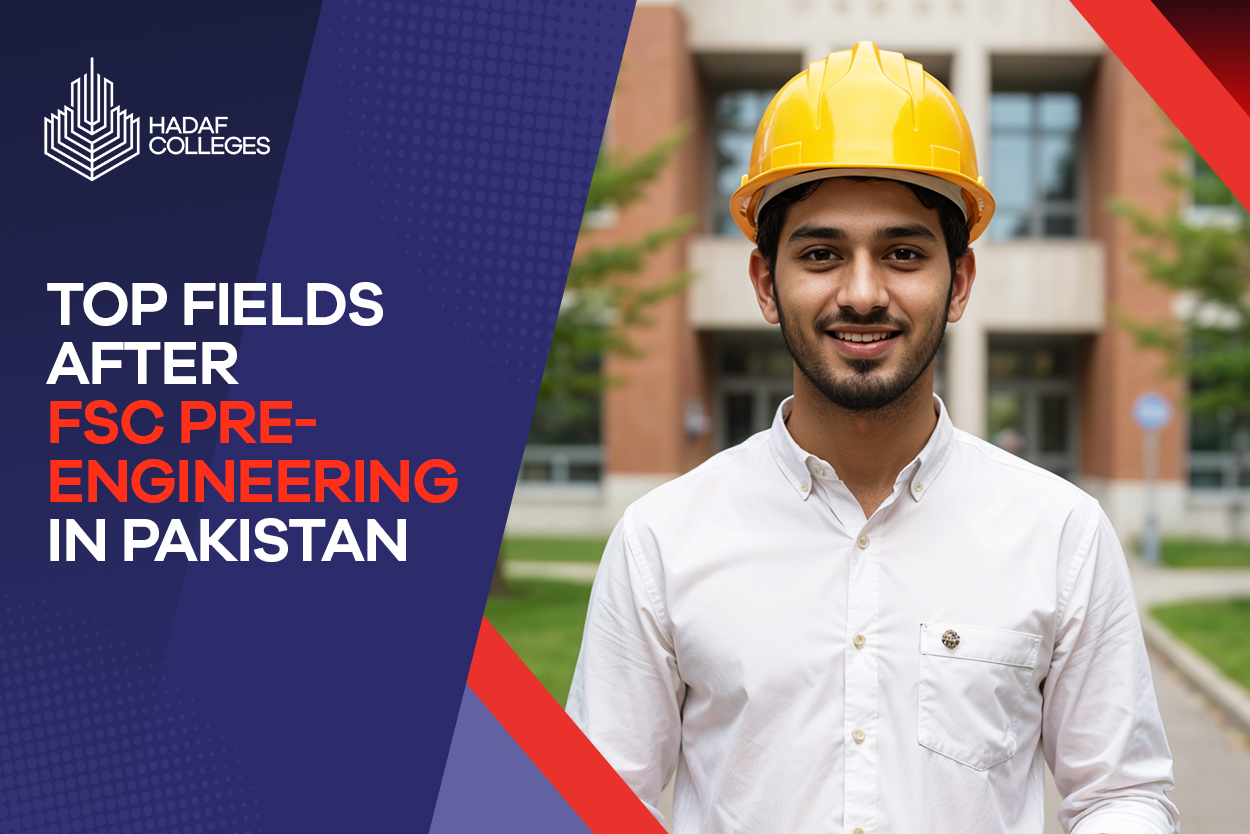 Explore Fields After FSC Pre-Engineering in Pakistan at Hadaf Colleges