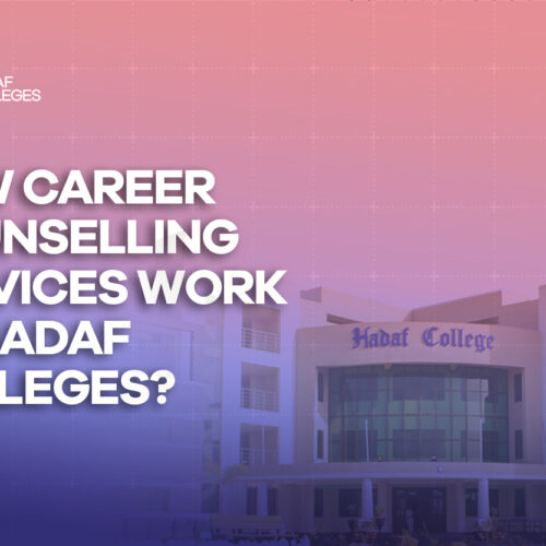 Discover Career Counselling Services at Hadaf Colleges.