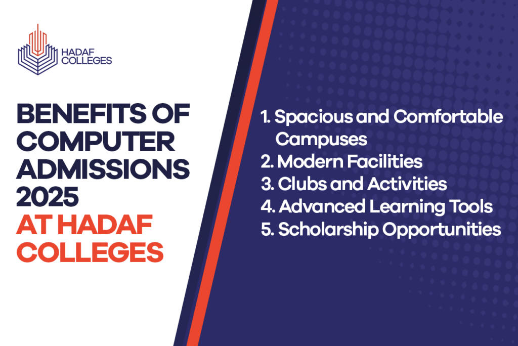 Easy Guide to Computer Admissions 2025 at Hadaf Colleges - Hadaf