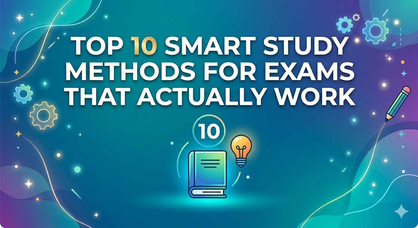 Top 10 Smart Study Methods for Exams That Actually Work - Hadaf