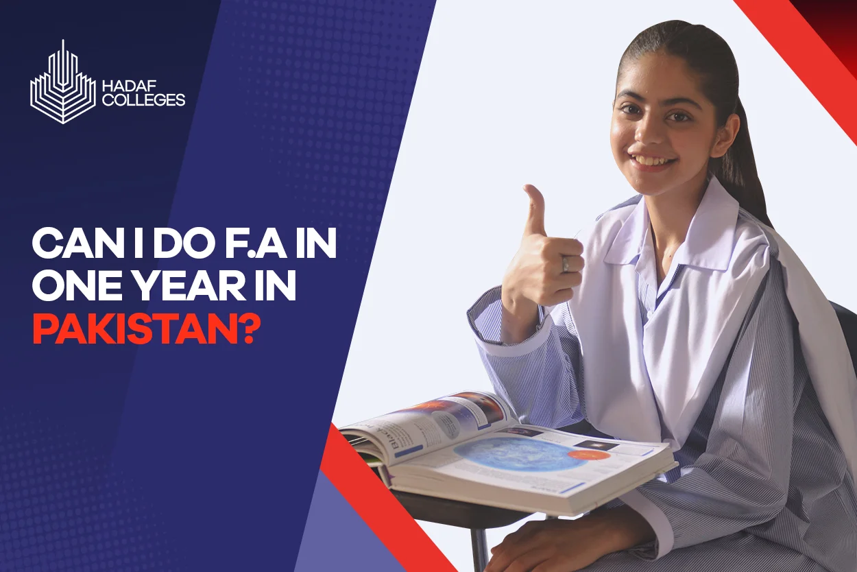Explore F.A program with Hadaf Colleges Peshawar