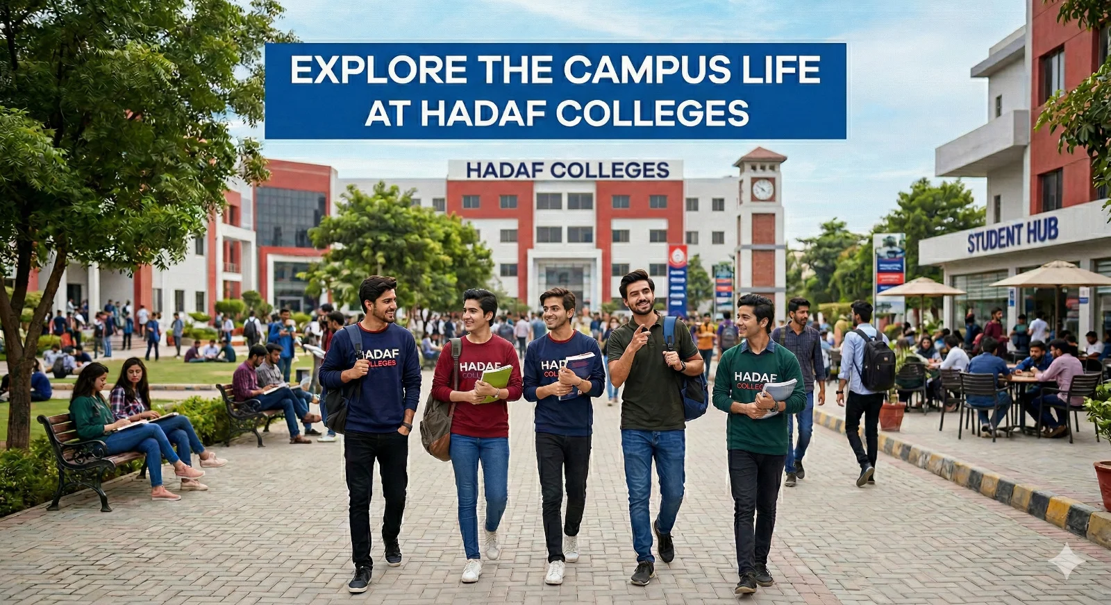 Campus Life at Hadaf Colleges