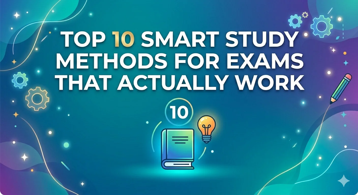 What are Top10 Smart Study Methods for Exams?